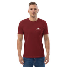 Load image into Gallery viewer, Inspired Nation White Logo Unisex organic cotton t-shirt
