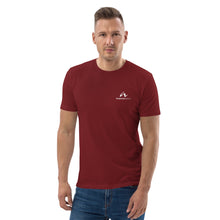 Load image into Gallery viewer, Inspired Nation White Logo Unisex organic cotton t-shirt
