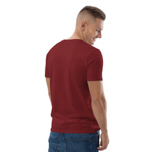 Load image into Gallery viewer, Inspired Nation White Logo Unisex organic cotton t-shirt
