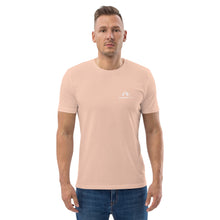 Load image into Gallery viewer, Inspired Nation White Logo Unisex organic cotton t-shirt
