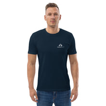 Load image into Gallery viewer, Inspired Nation White Logo Unisex organic cotton t-shirt
