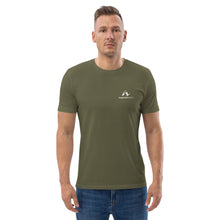 Load image into Gallery viewer, Inspired Nation White Logo Unisex organic cotton t-shirt
