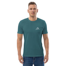 Load image into Gallery viewer, Inspired Nation White Logo Unisex organic cotton t-shirt
