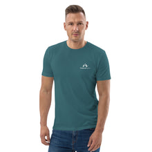 Load image into Gallery viewer, Inspired Nation White Logo Unisex organic cotton t-shirt
