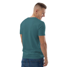 Load image into Gallery viewer, Inspired Nation White Logo Unisex organic cotton t-shirt

